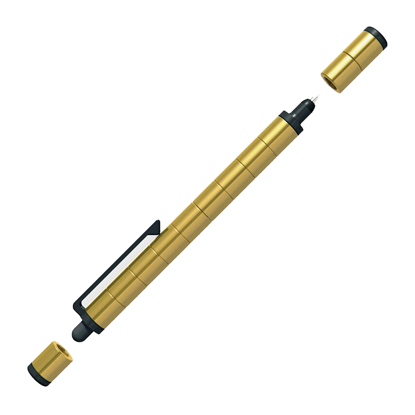 Золотая магнитная ручка Polar Pen